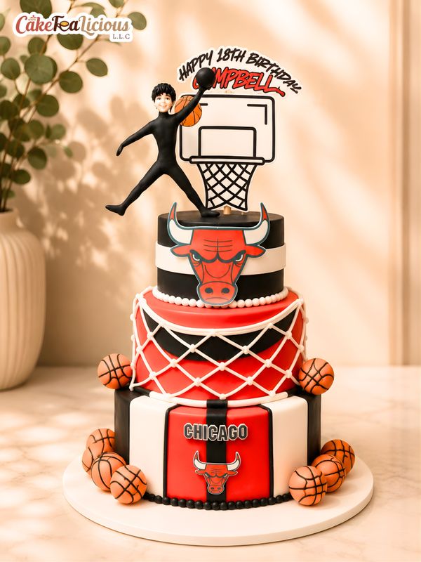 Basketball Cake 5
