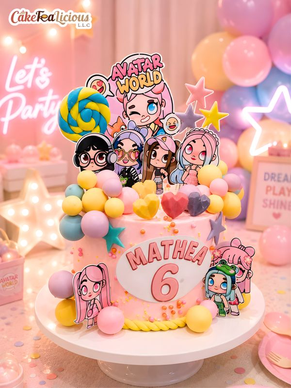 Avatar World Cake 1