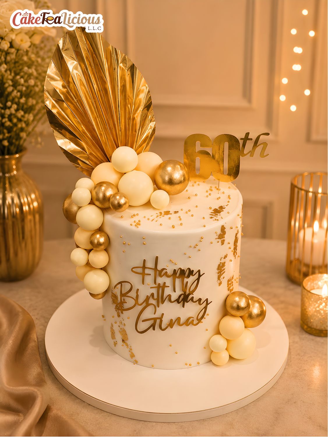 60th Birthday Cake 2