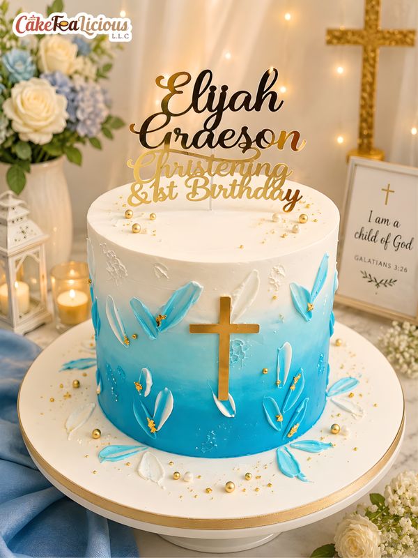 Baptism Cake 3