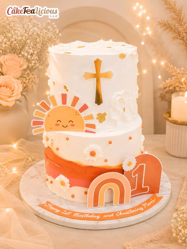 Baptism Cake 2