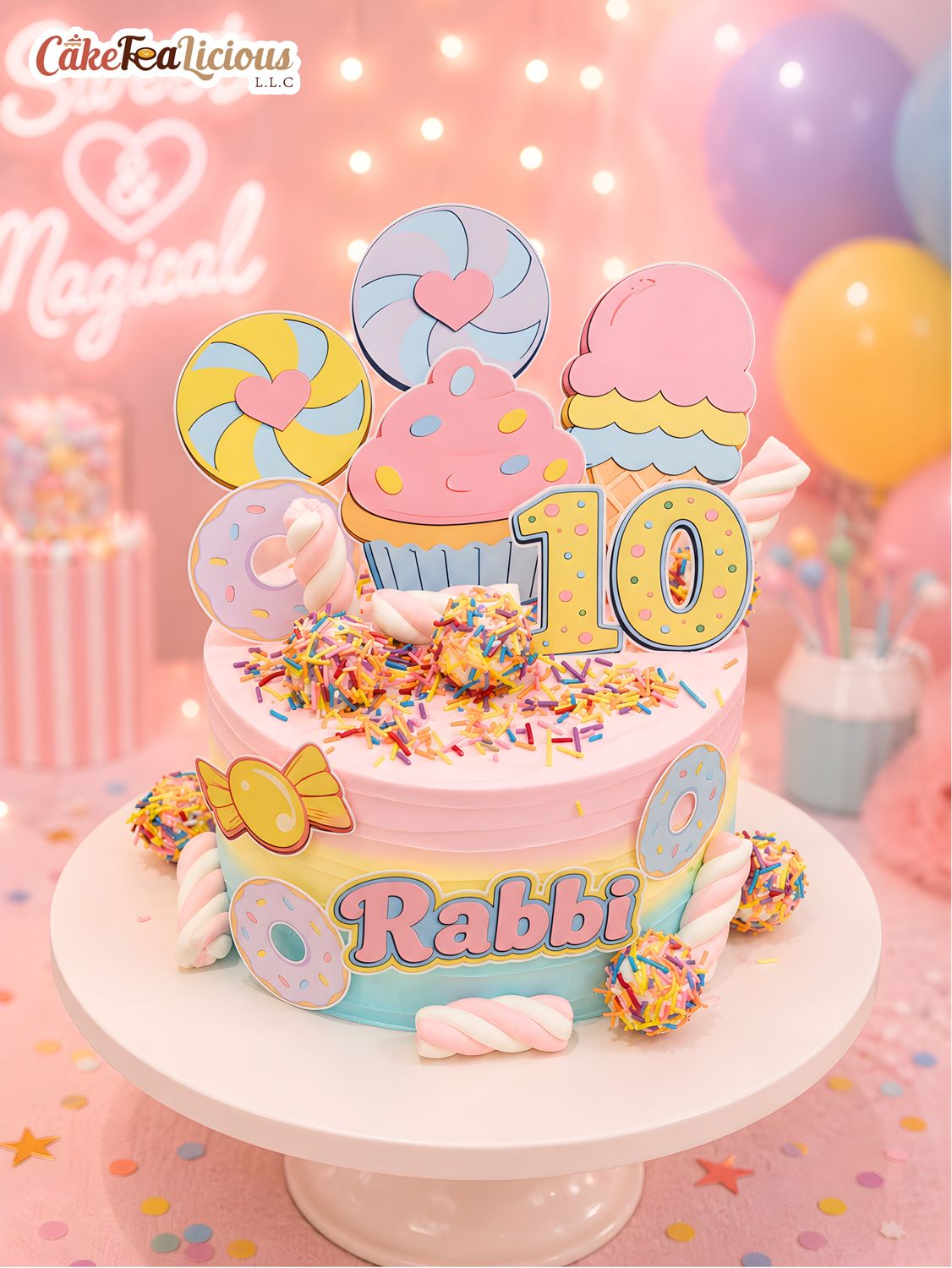 Candy Land Cake 4 Candy Land Cake 4