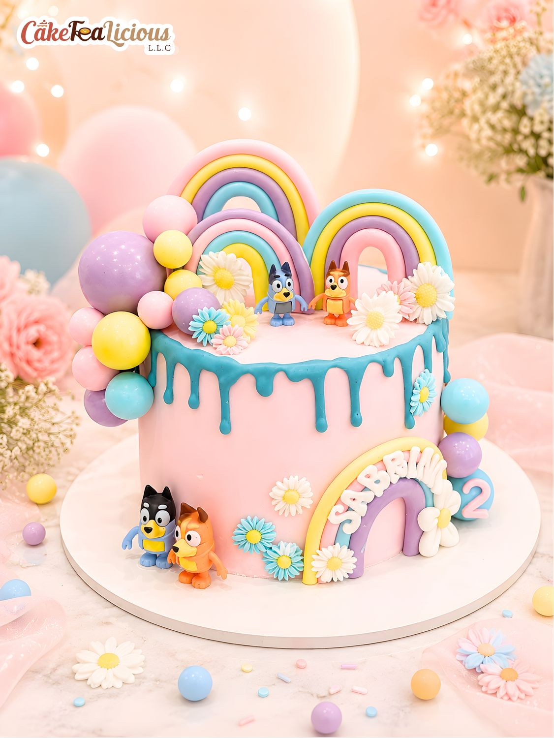 Bluey Cake 3 Bluey Cake 3