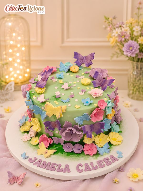 Butterfly Cake 6