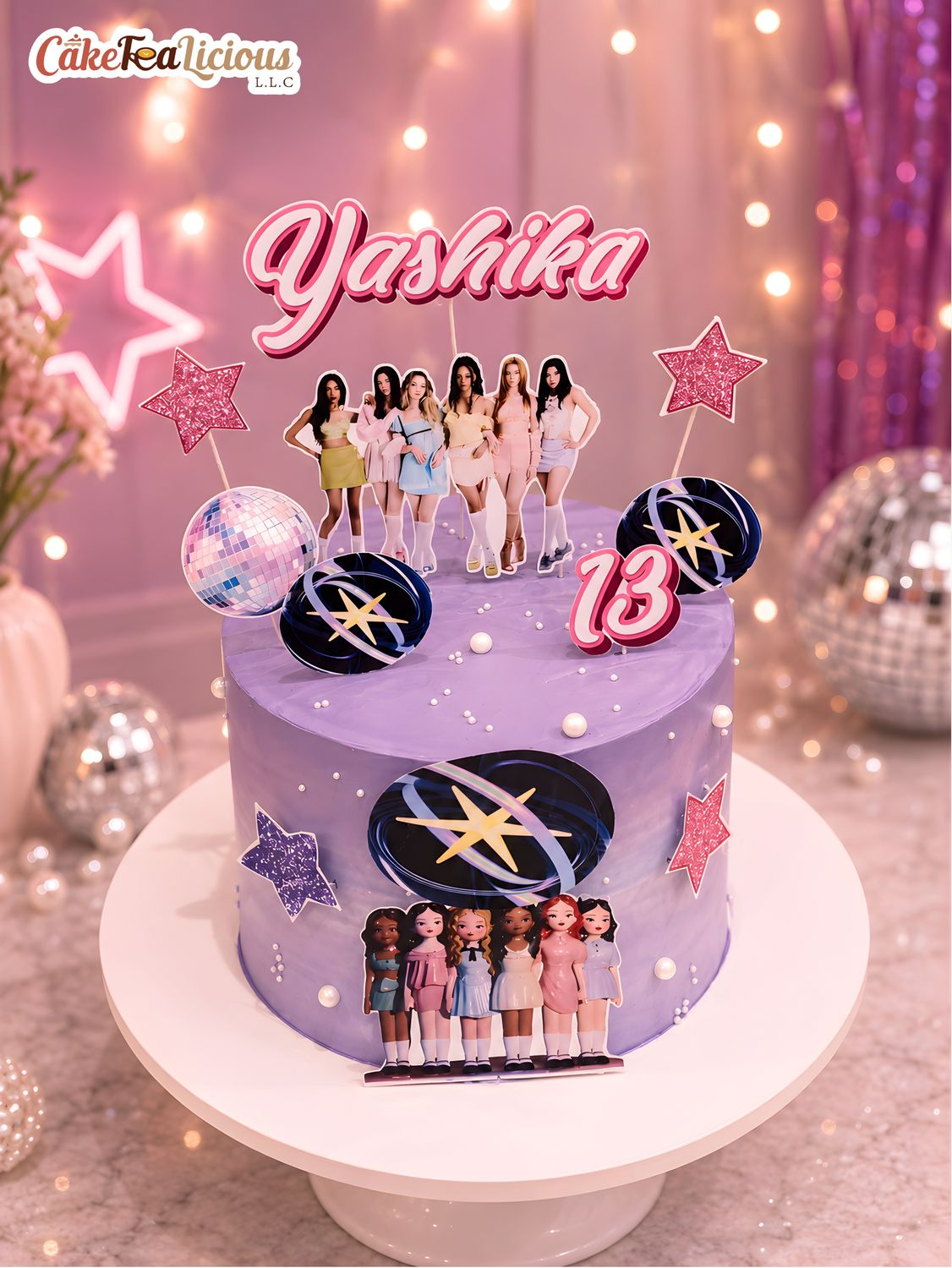 Katseye Cake 4