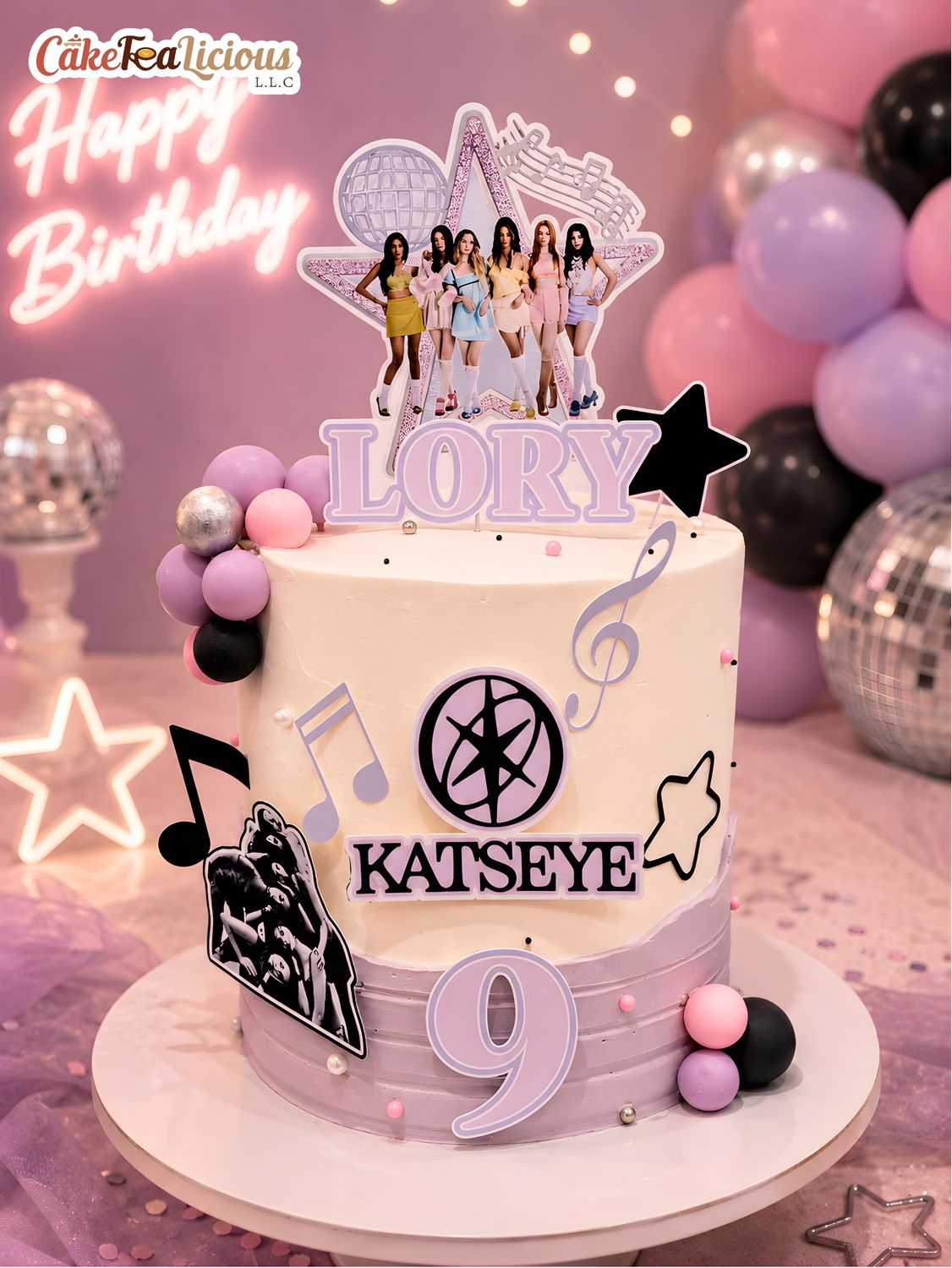 Katseye Cake 3