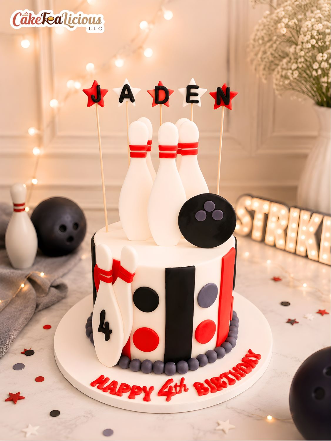 Bowling Cake 1