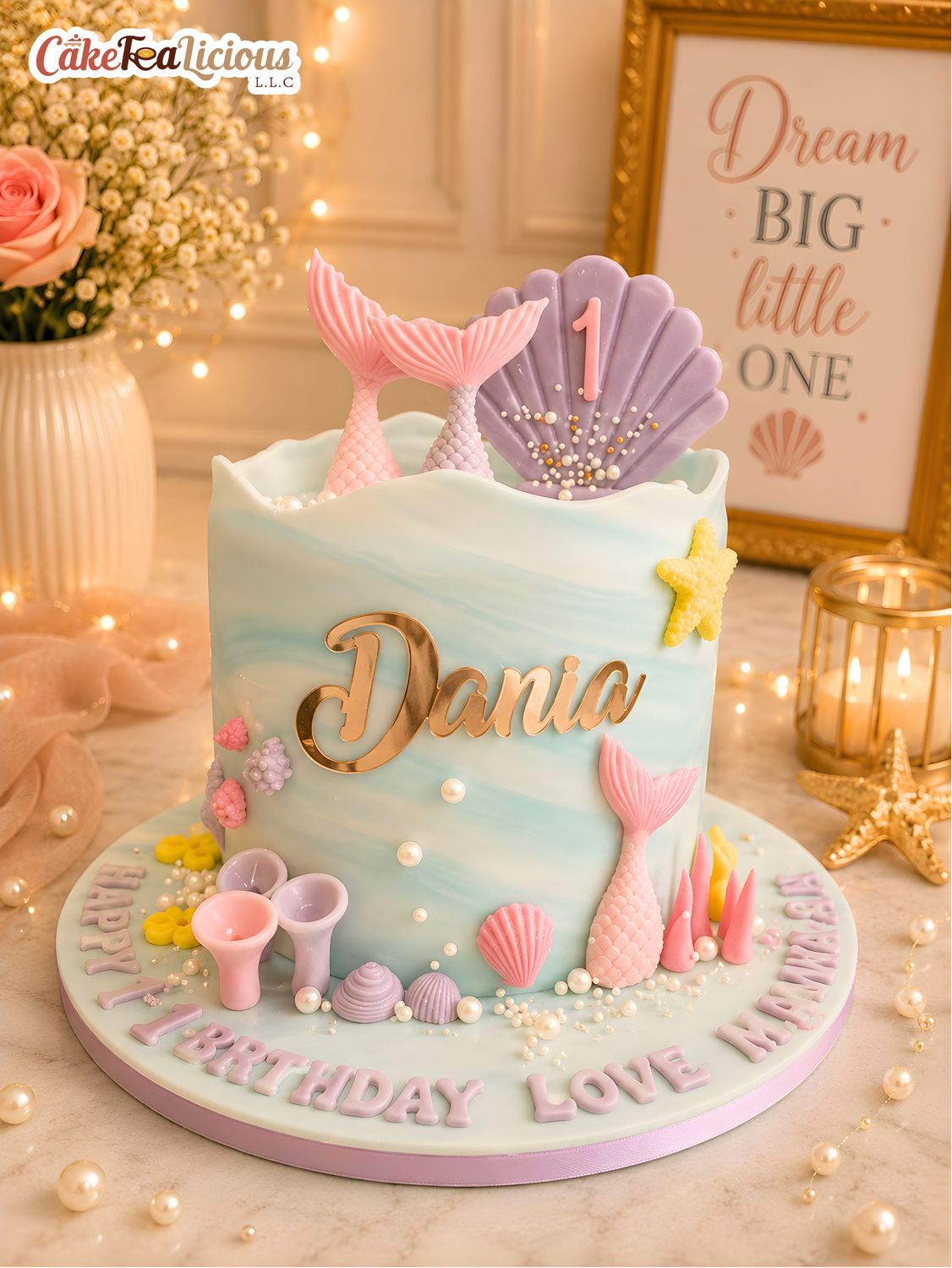 Mermaid Cake 5