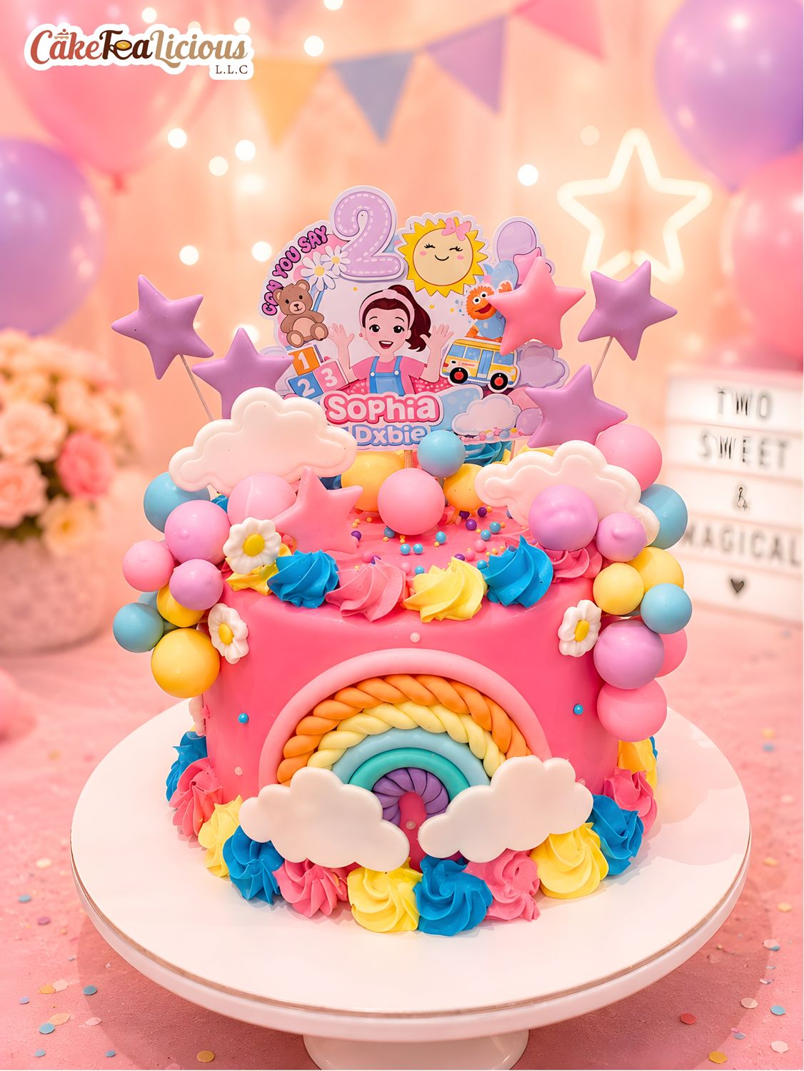 Ms Rachel Cake 3