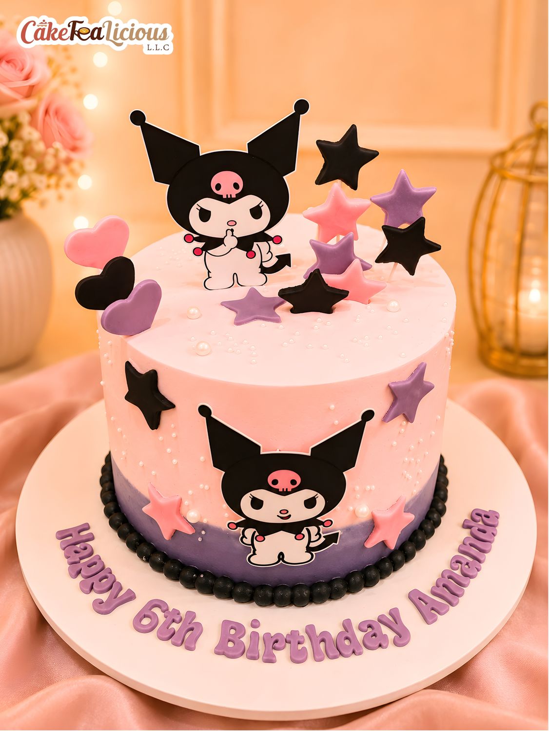 Kuromi Cake 4 Kuromi Cake 4