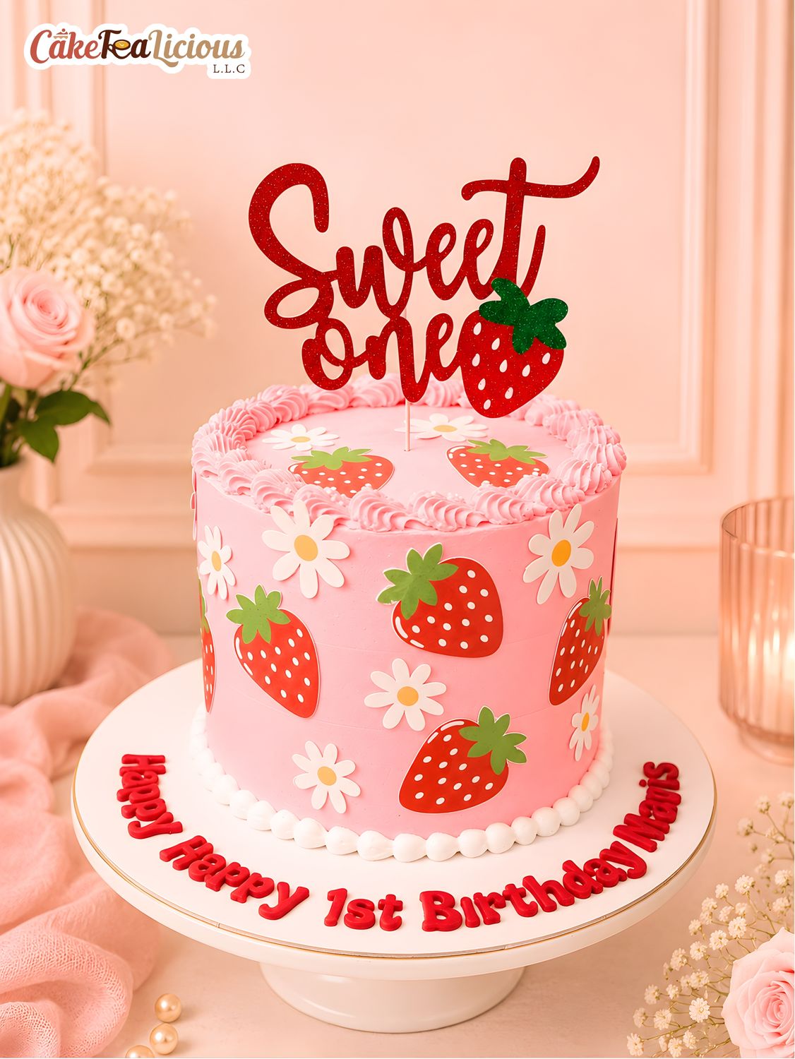 Strawberry  Cake 1