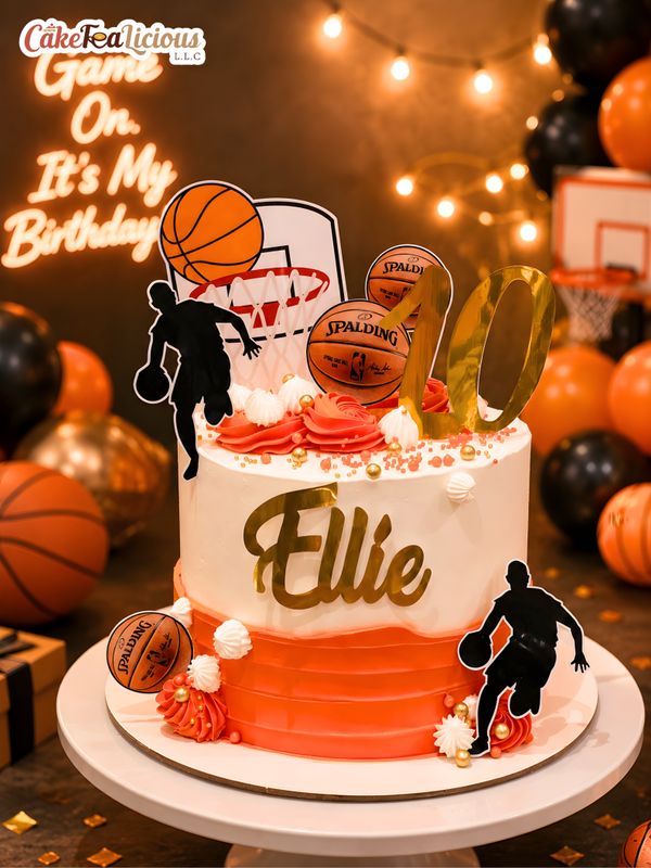 Basketball Cake 6