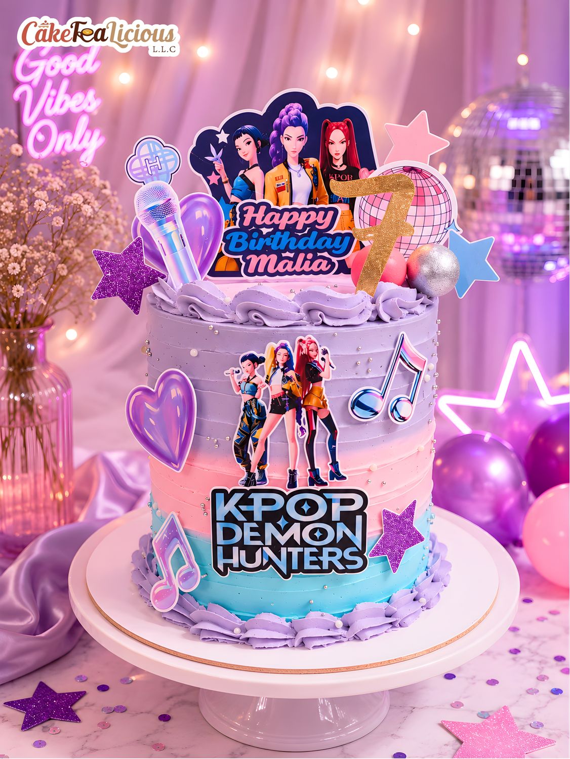 Kpop Demon Hunter Cake 16