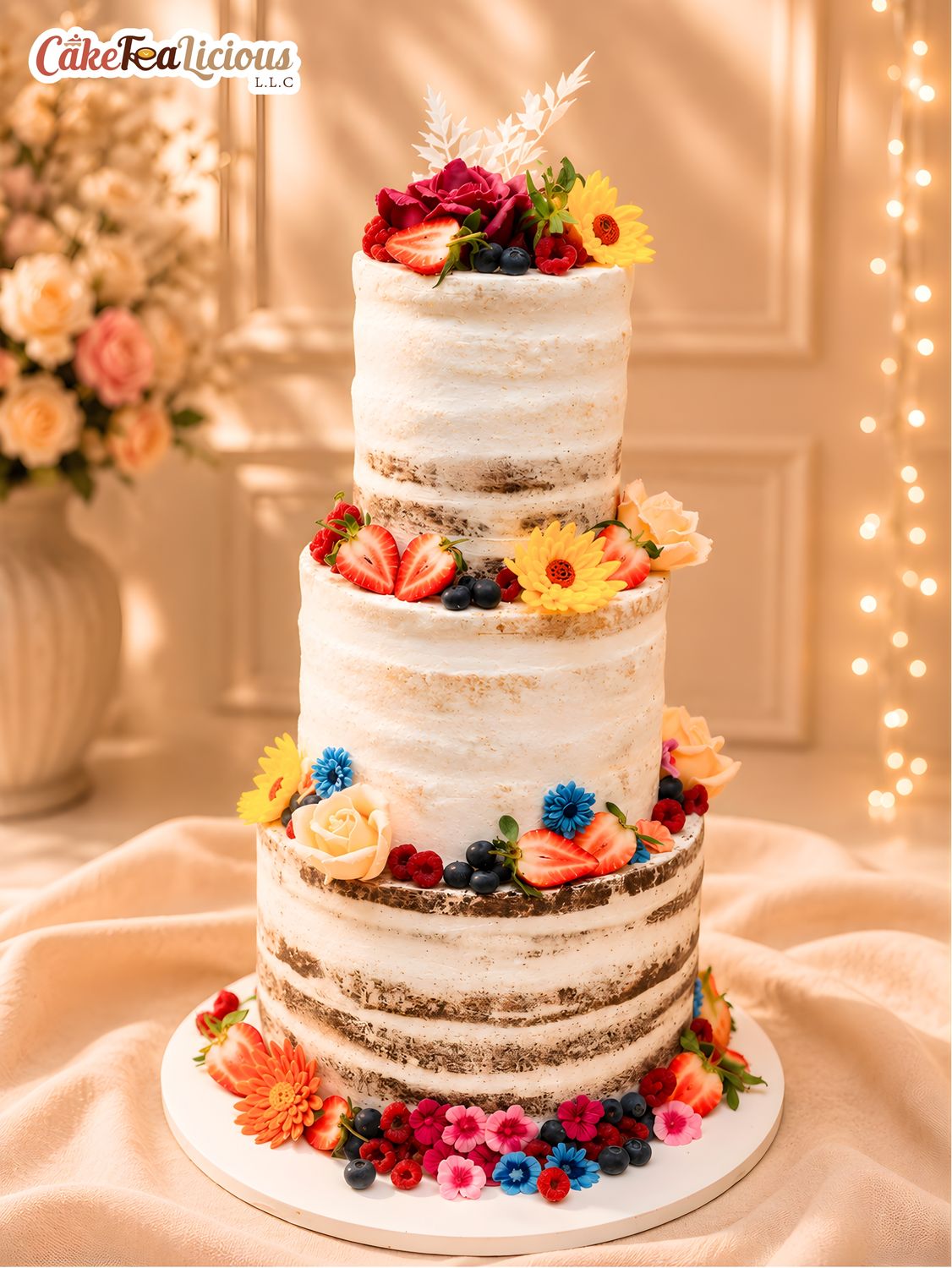 Flower Cake 3