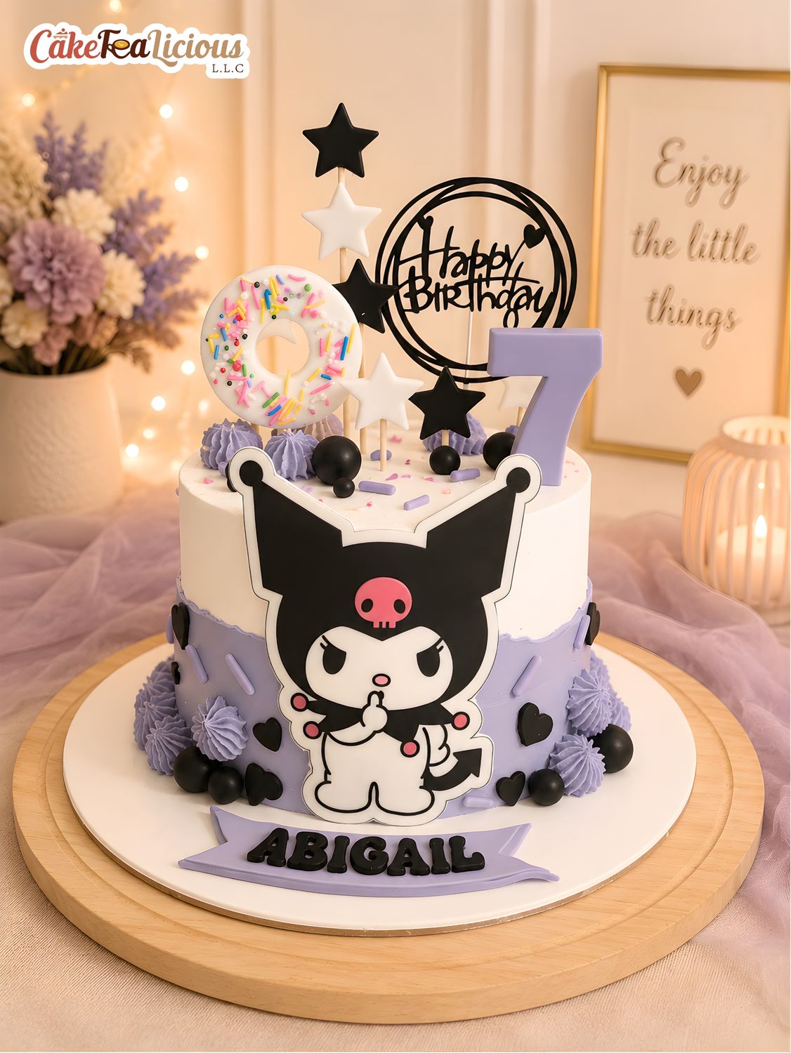 Kuromi Cake 3