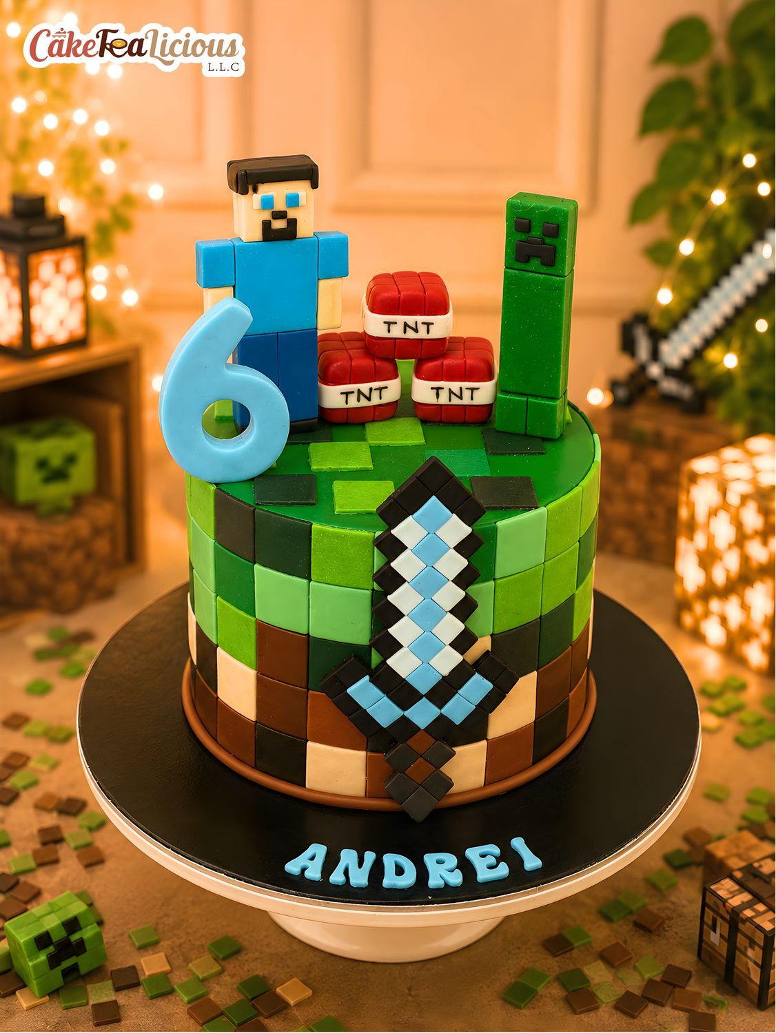 Minecraft Cake 2 Minecraft Cake 2