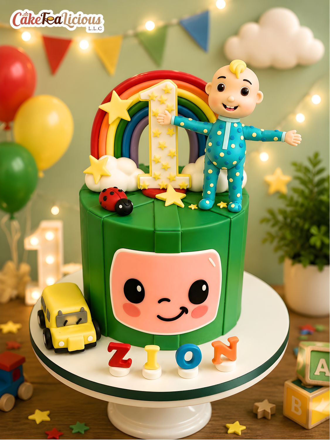 Cocomelon Cake 6 Cocomelon Cake 6