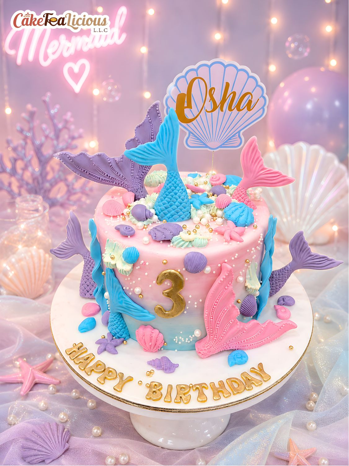 Mermaid Cake 7