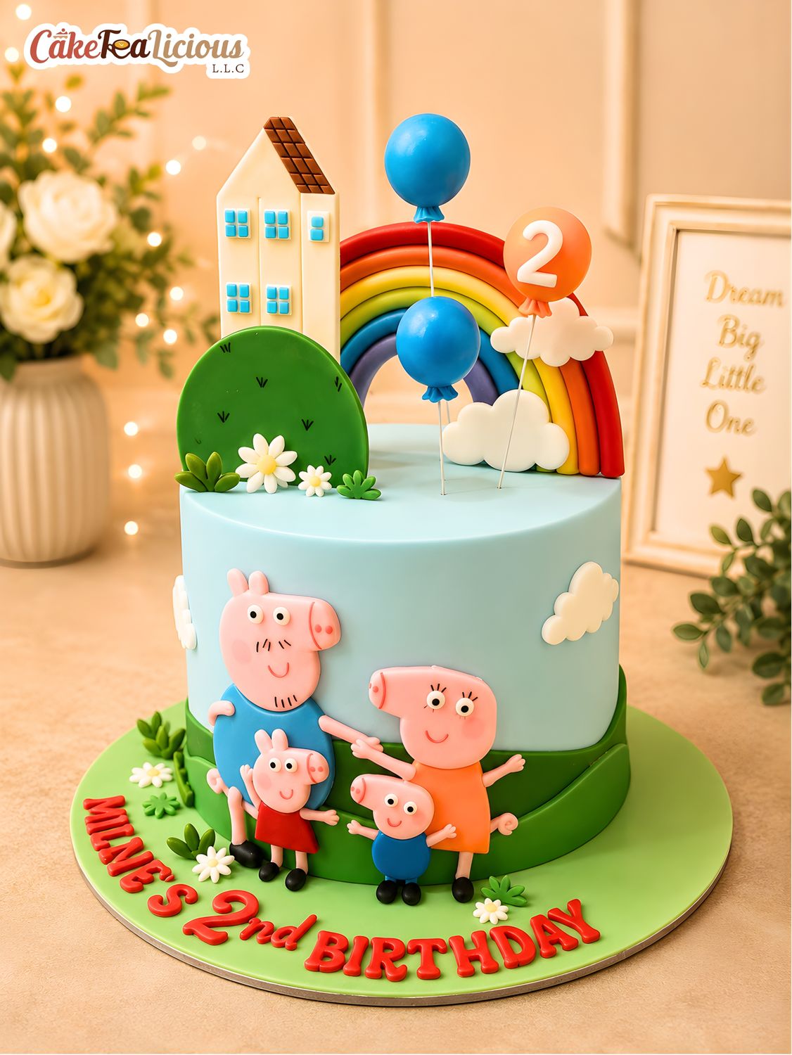Peppa Pig Cake 3 Peppa Pig Cake 3