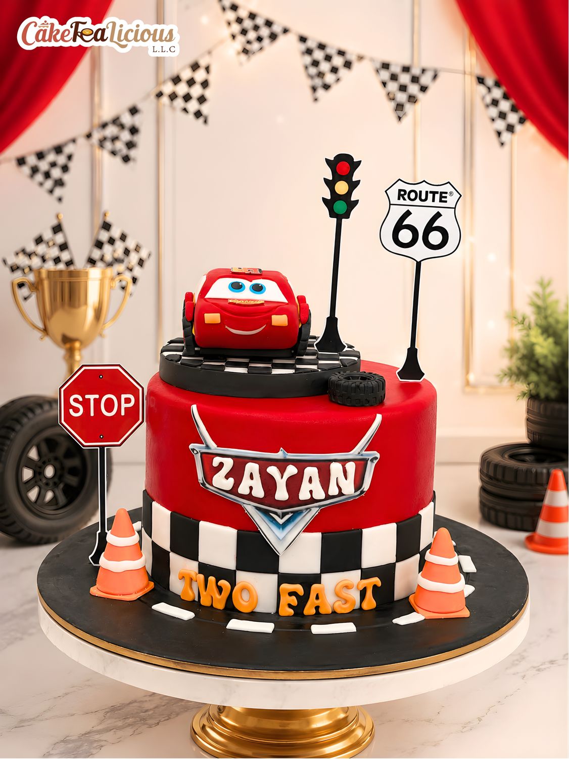 Cars Cake 2