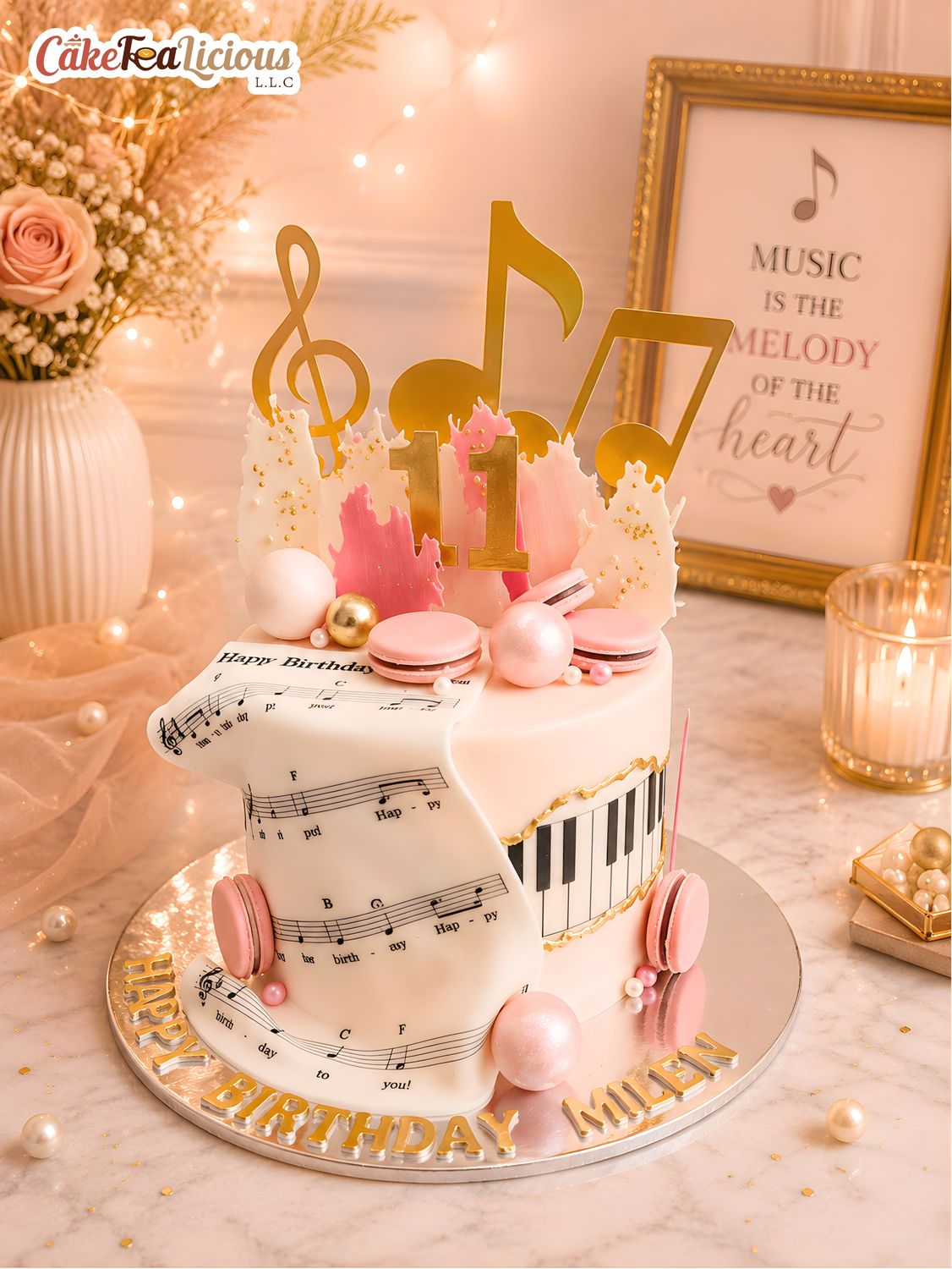 Musical Cake 1