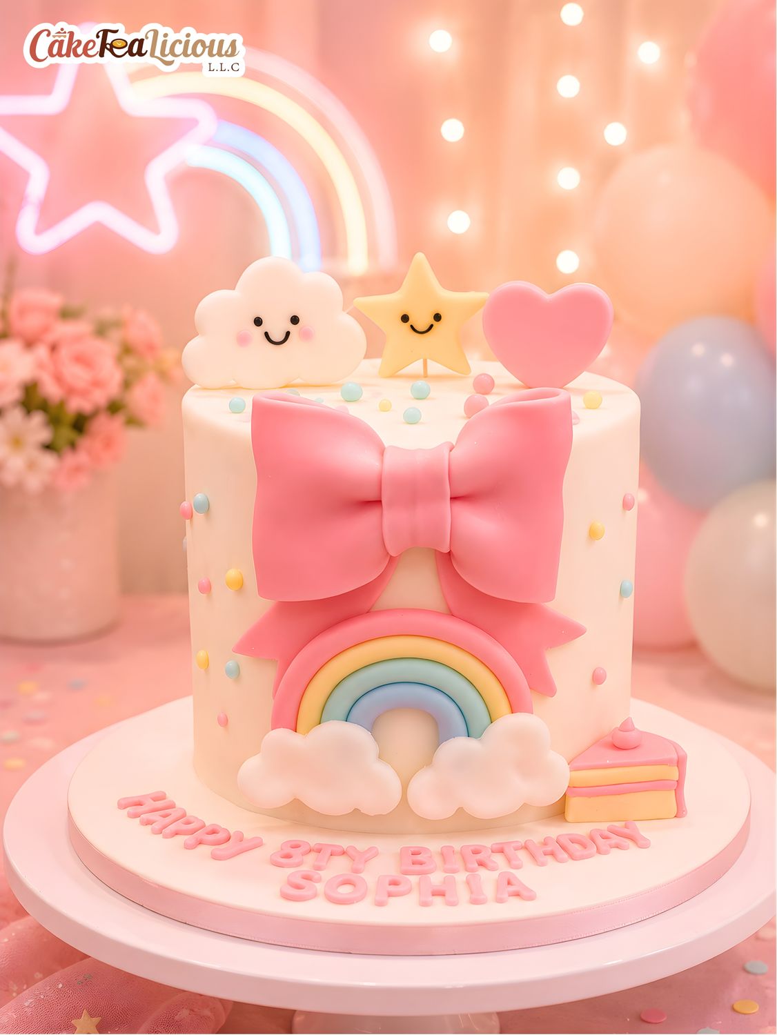 Rainbow Cake 1