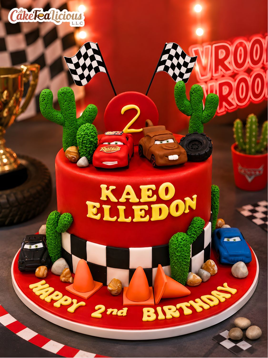 Cars Cake 1