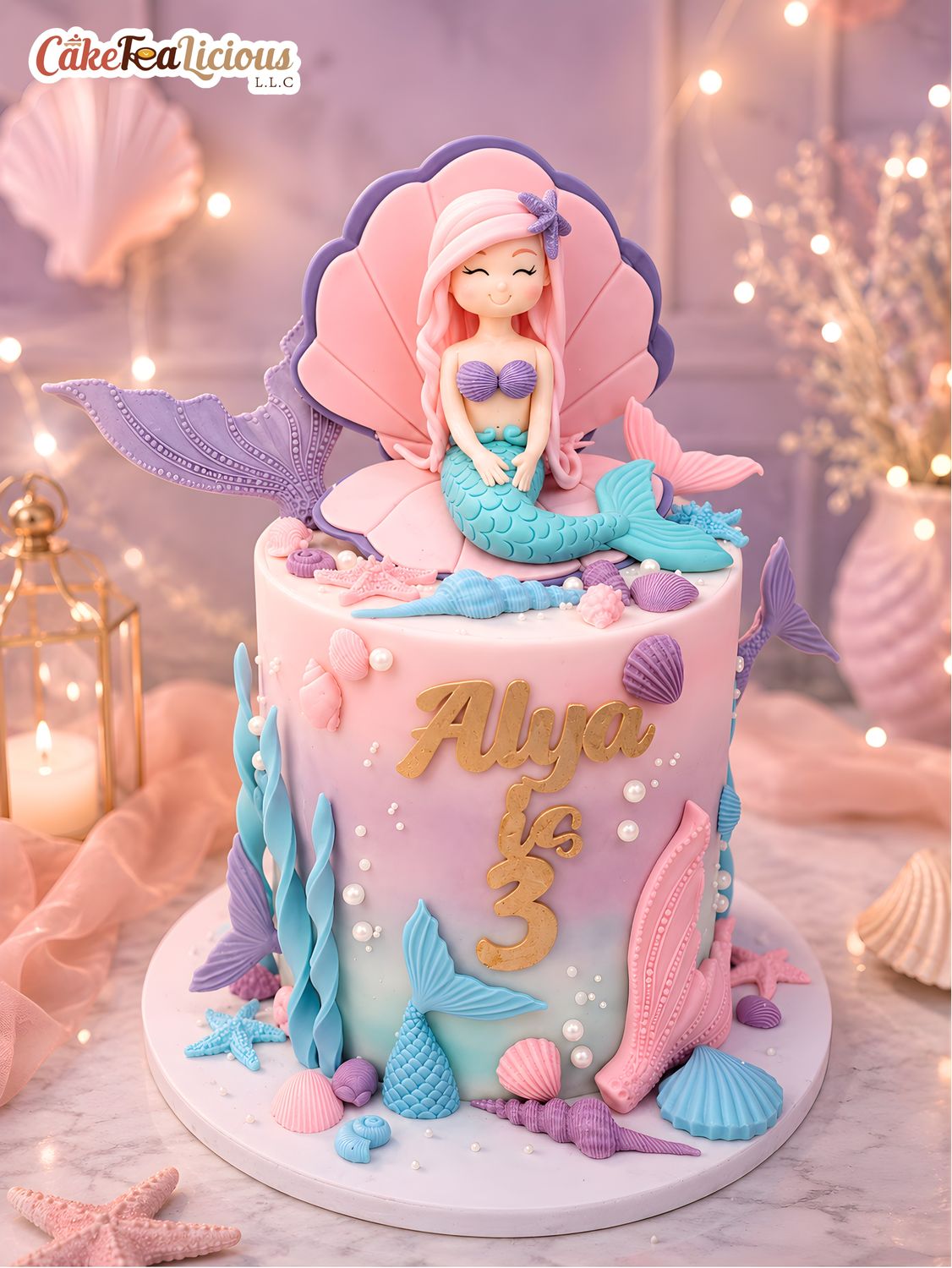 Mermaid Cake 6