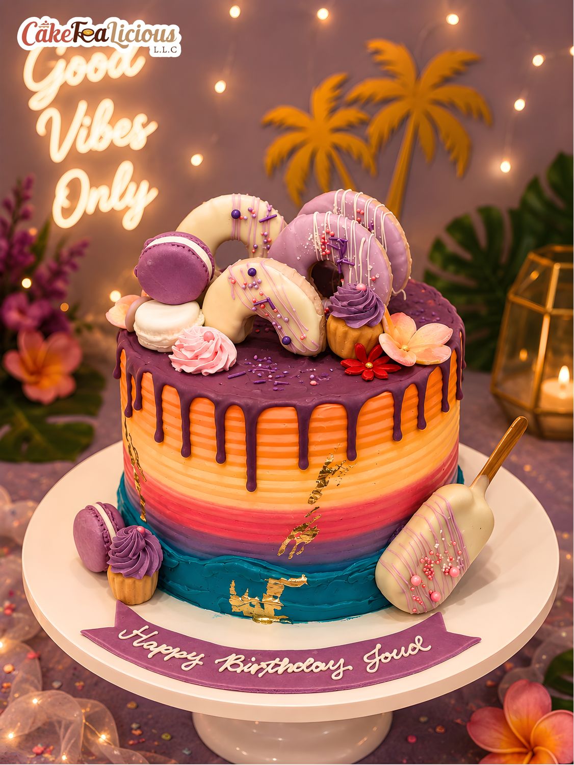 Sunset Cake 1