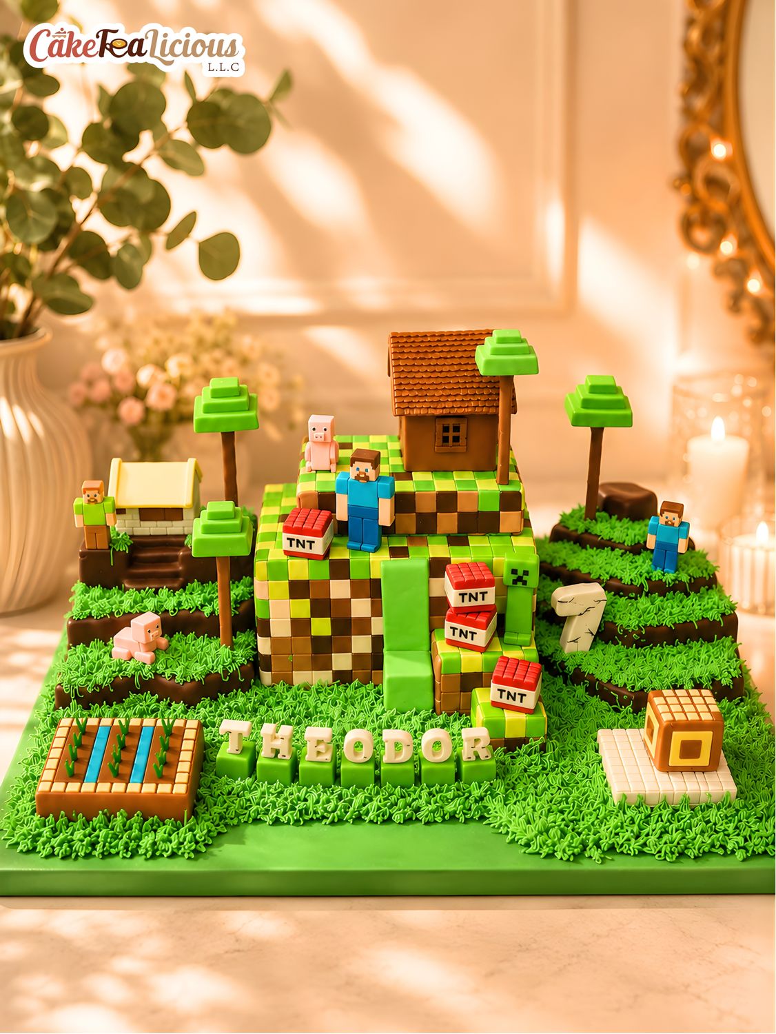 Minecraft Cake 3