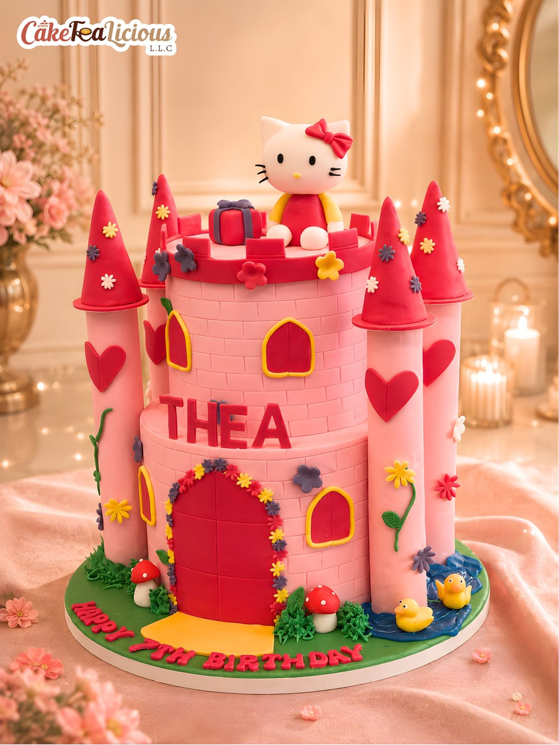 Hello KItty Cake 2