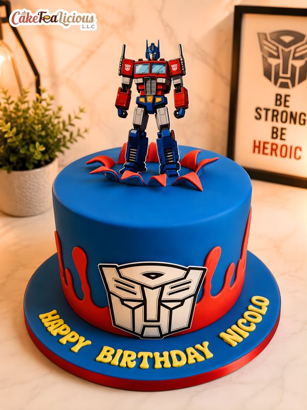 Transformer Cake 1