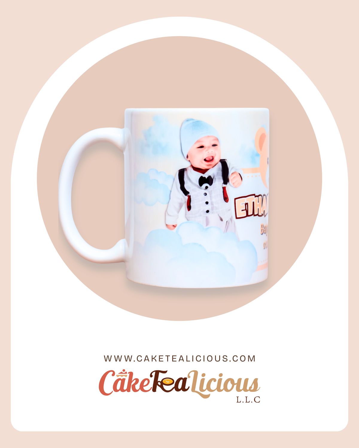 Baby 1 White Ceramic Mug