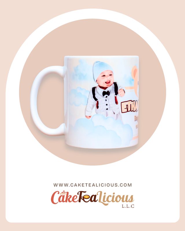 Baby 1 White Ceramic Mug