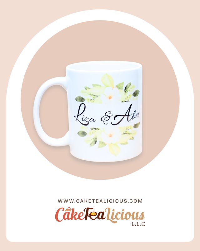 Wedding 1 White Ceramic Mug