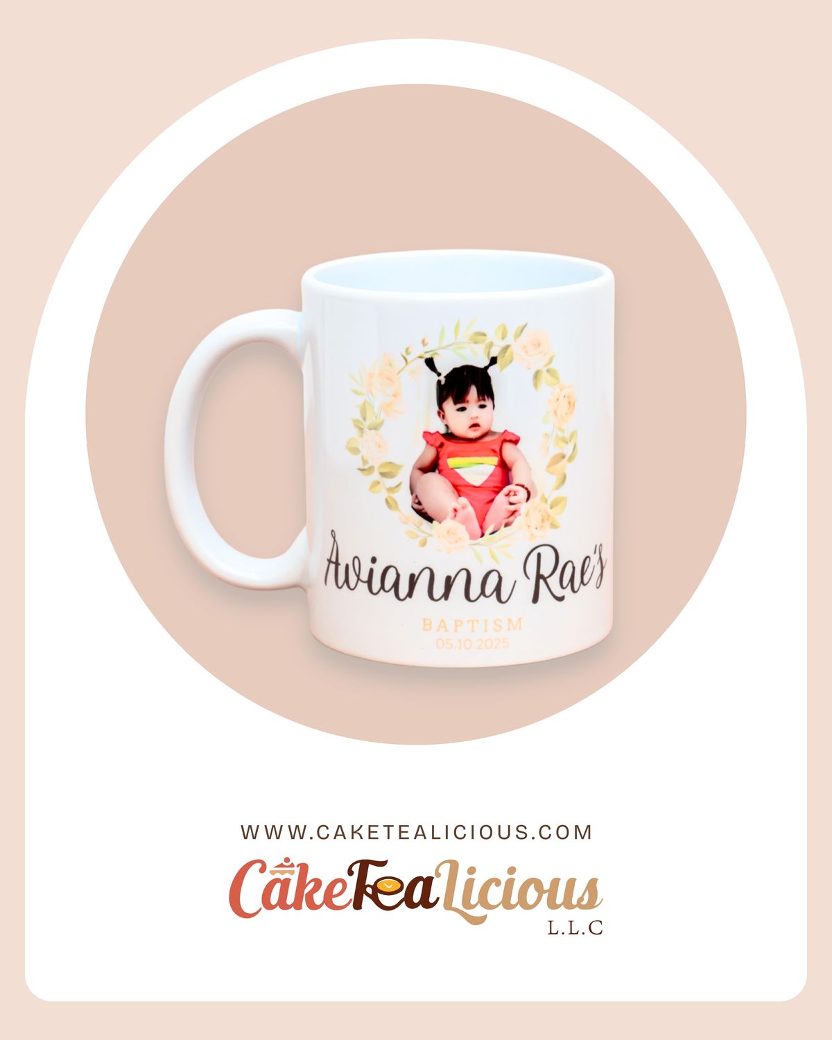 Baptism 1 White Ceramic Mug