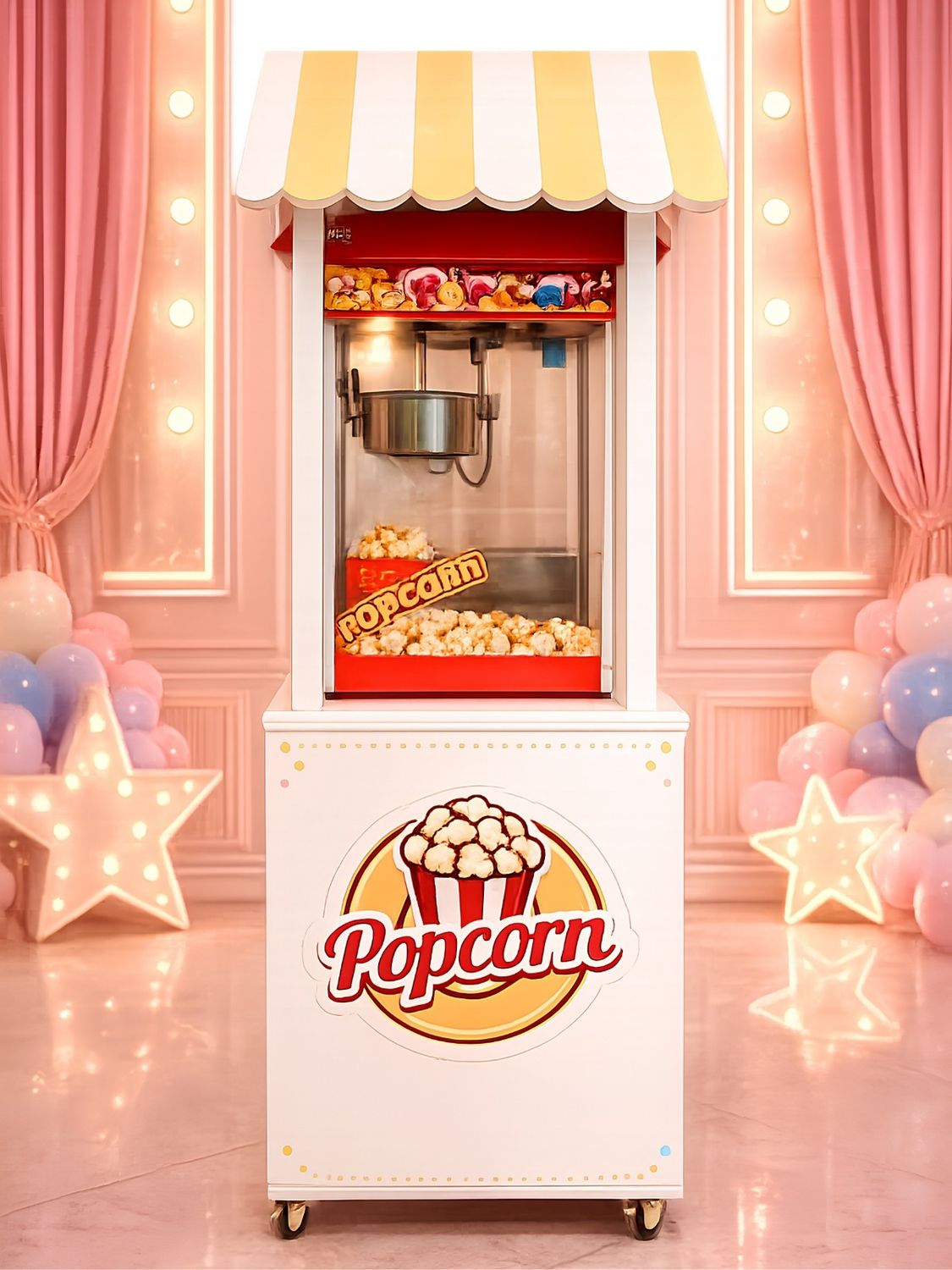 Popcorn Cart Machine