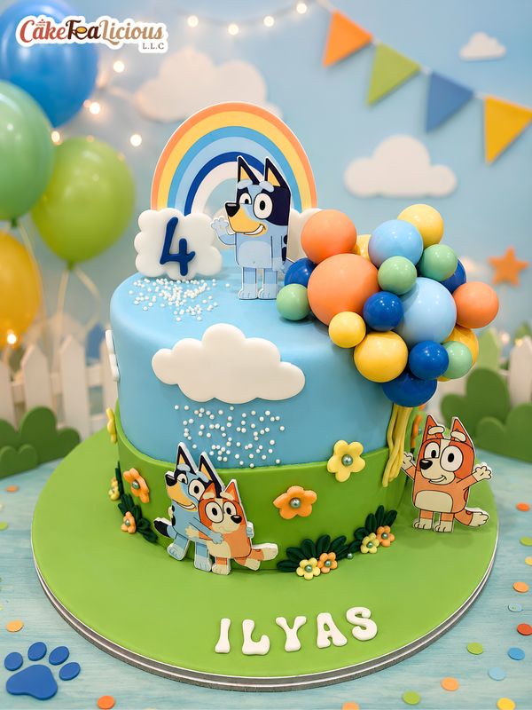 Bluey Cake 6