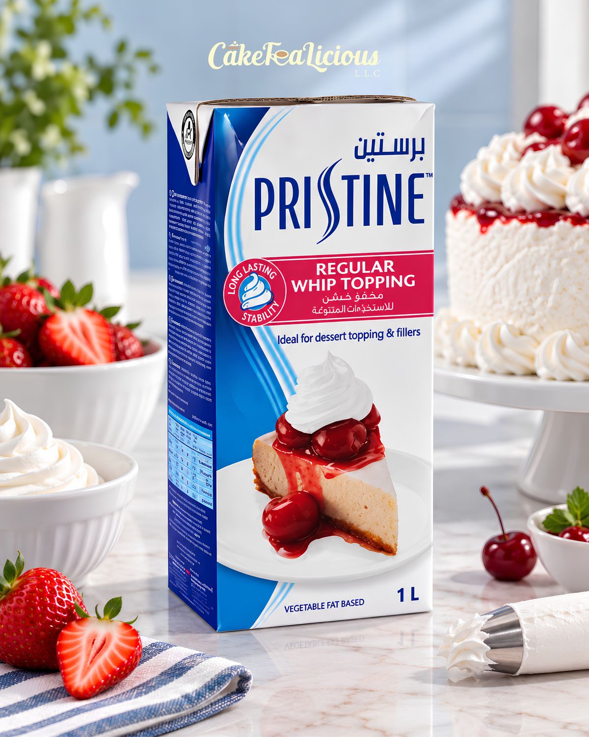 Pristine Whip Topping Cream (Sweetened)