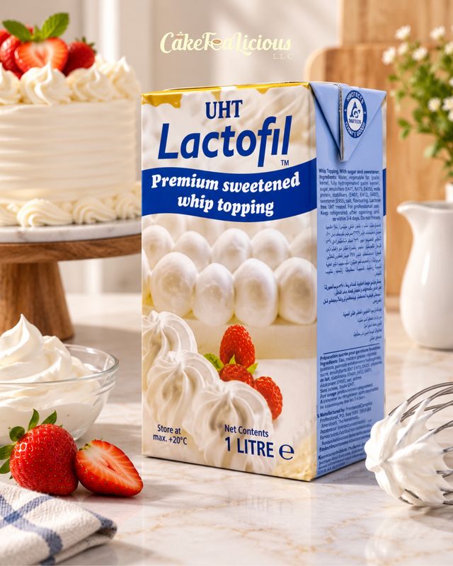 Lactofil Premium Sweetened Whip Topping Cream 1Kg
