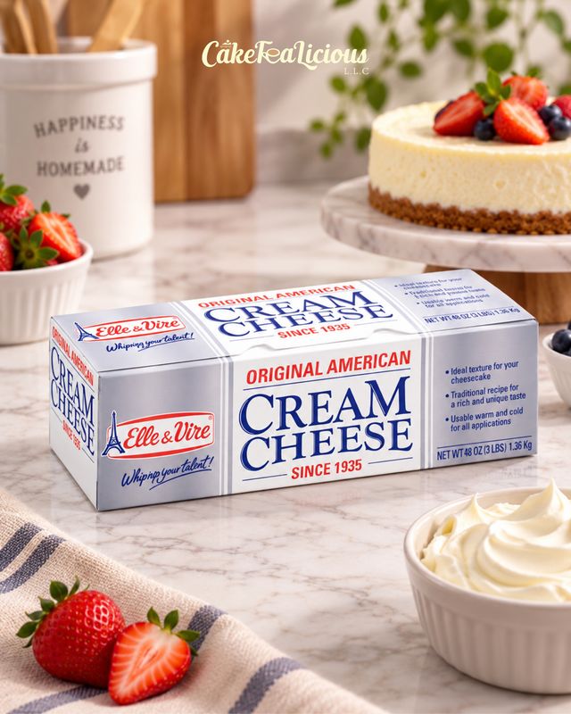 Elle &amp; Vire Cream Cheese 1.36 Kg