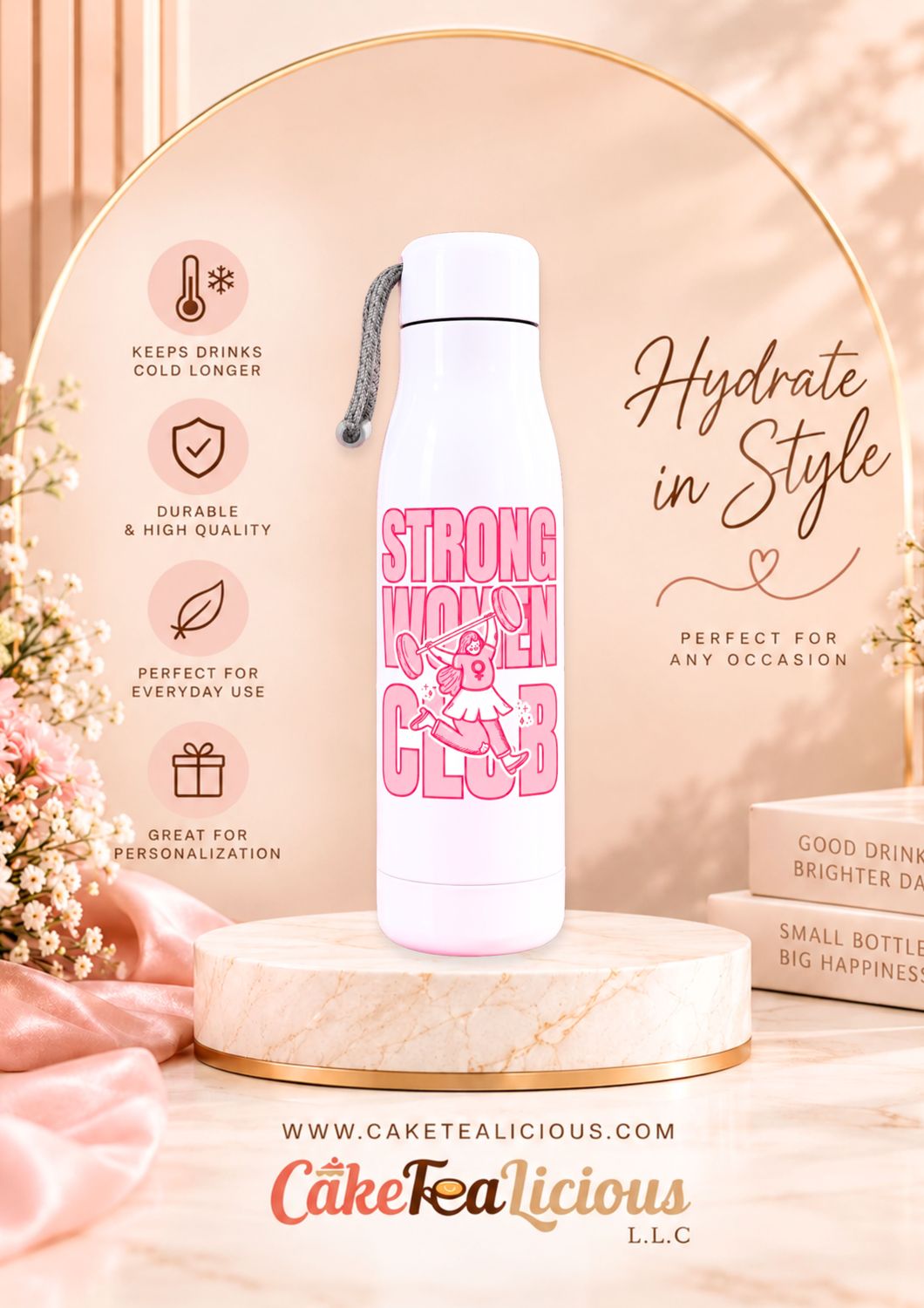 500ML TUMBLER BOTTLE TAG HOLDER (CLASSIC)