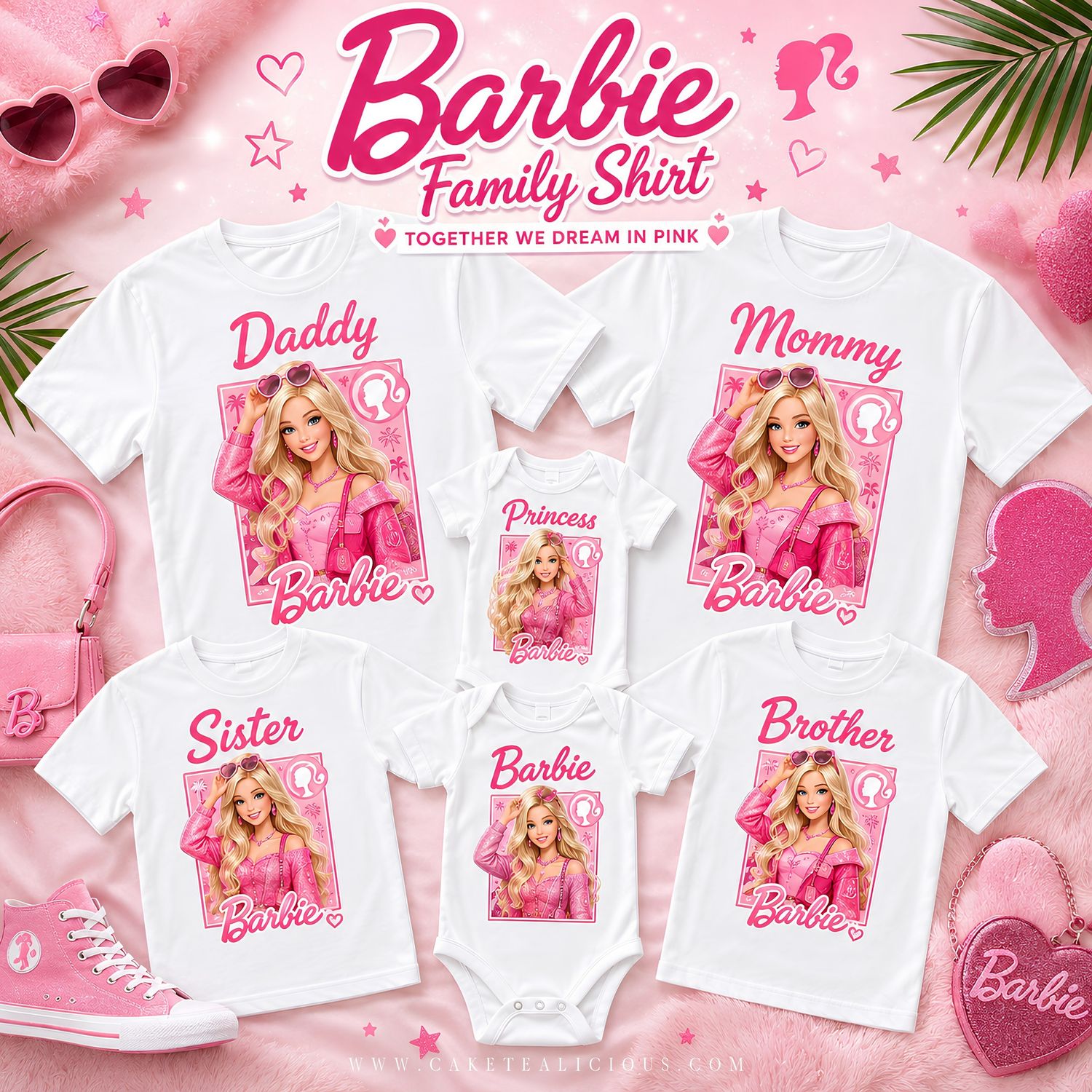 Barbie Theme Shirts