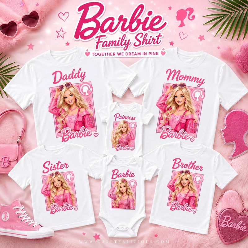 Barbie Theme Shirts