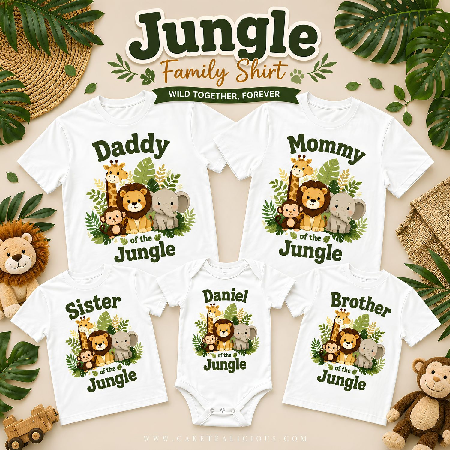 Jungle Theme Shirts