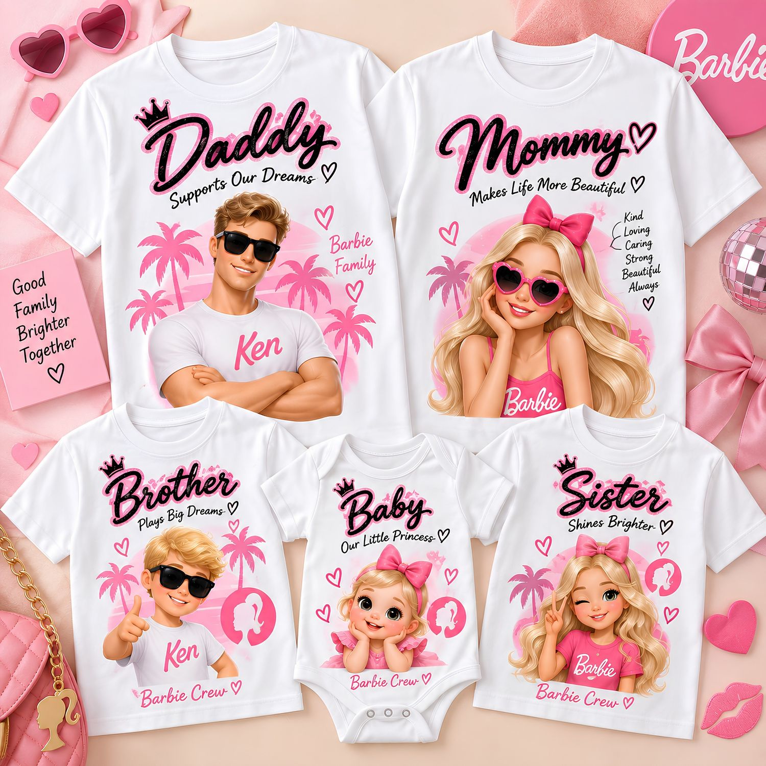 Barbie 2 Theme Shirts