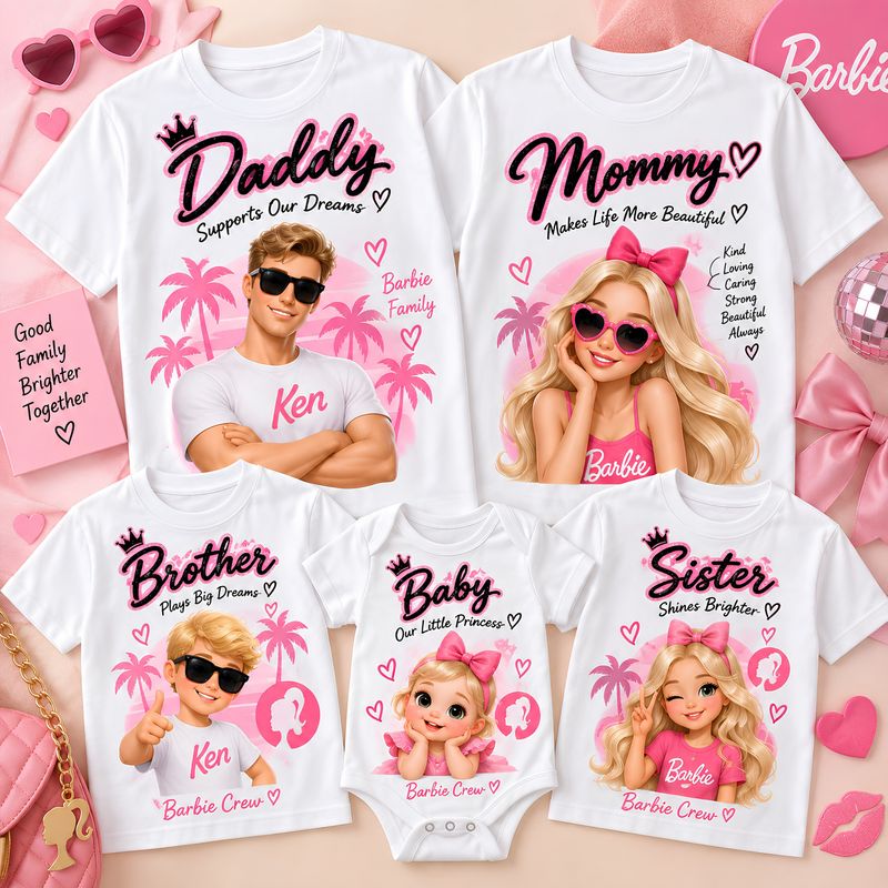 Barbie 2 Theme Shirts