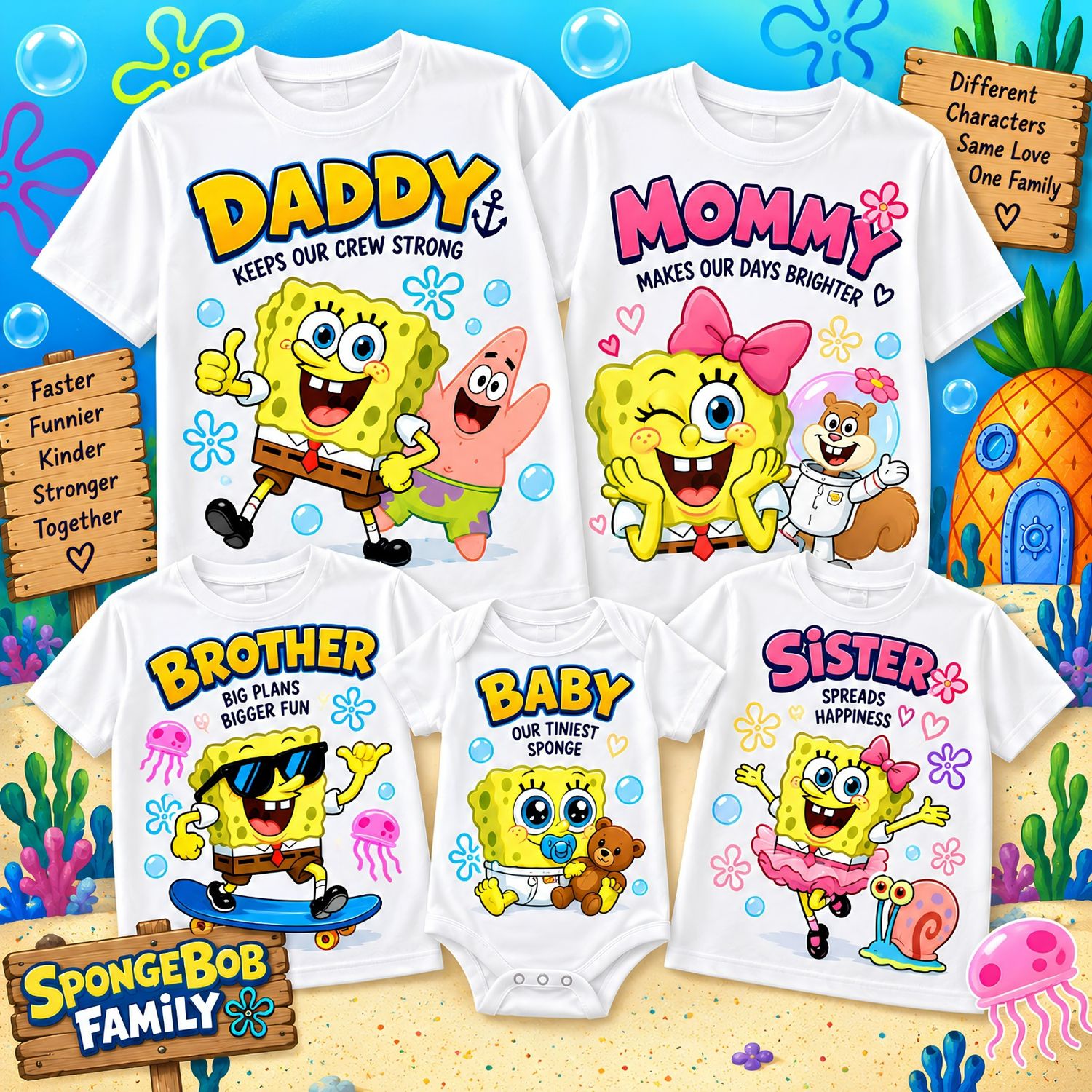 Spongebob Theme Shirts