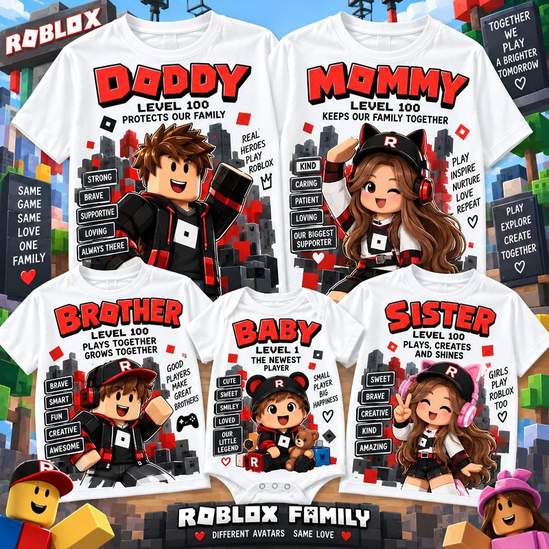 Roblox Family Theme Shirts