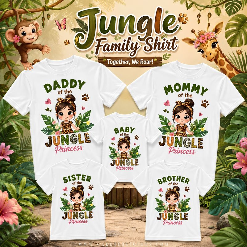 Jungle 2 Theme Shirts
